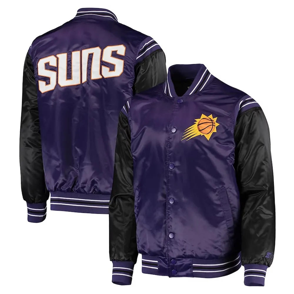 Phoenix Suns The Enforcer Varsity Satin Jacket