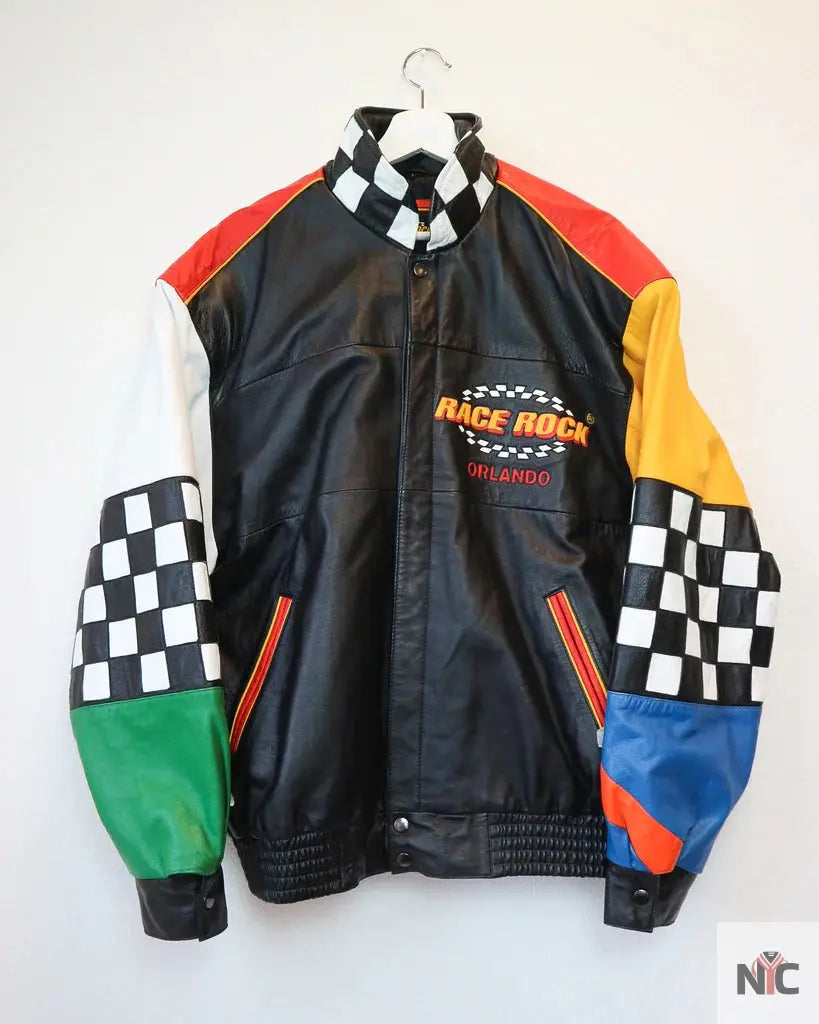 Race Rock Orlando Leather Jacket NYC Jackets