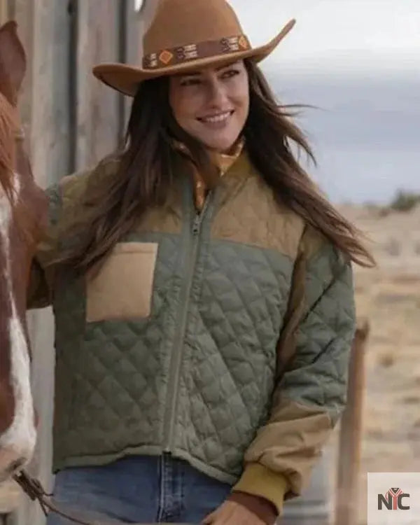 Ransom Canyon 2025 Minka Kelly Quilted Jacket NYC Jackets