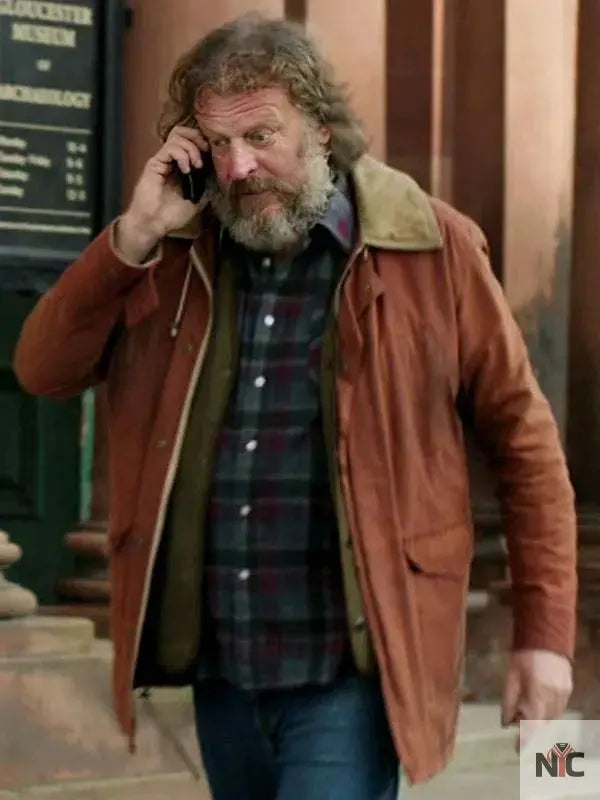 Richard Ashton Art Detectives 2025 Brown Jacket NYC Jackets