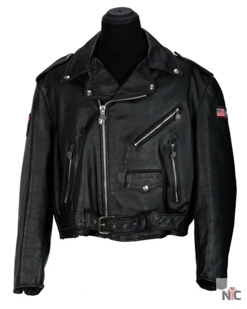 Rolling Stones Steel Wheels Leather Jacket NYC Jackets
