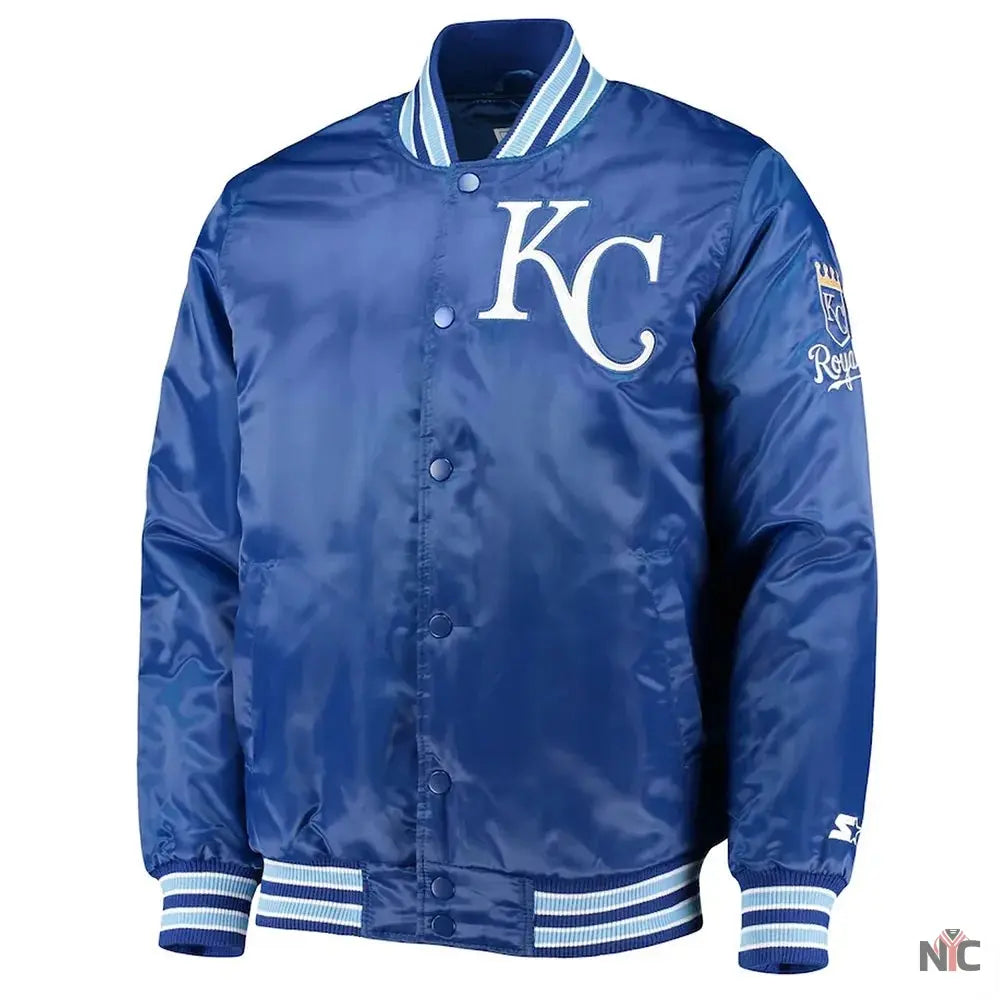 Royal Kansas City Royals The Diamond Jacket NYC Jackets