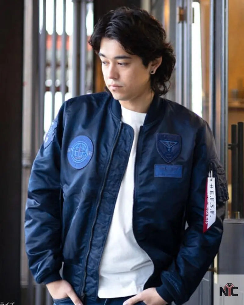 STRICT-G x ALPHA E.F.S.F. Camo Light MA-1 Jacket NYC Jackets