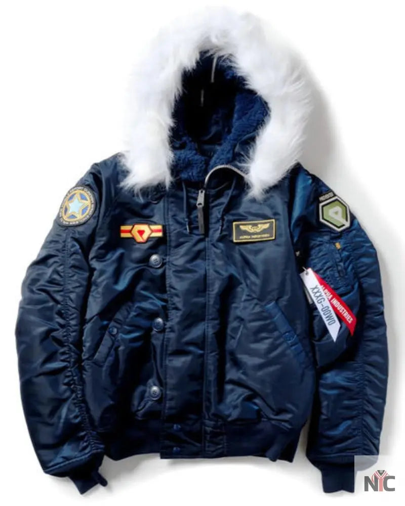 STRICT-G x ALPHA Mobile Suit Gundam Wing Endless Waltz Heero Yuy N-2B Jacket NYC Jackets