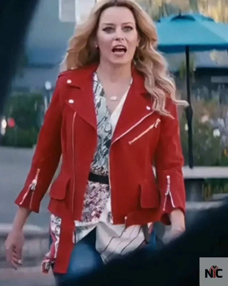 Skincare 2024 Elizabeth Banks Red Jacket NYC Jackets
