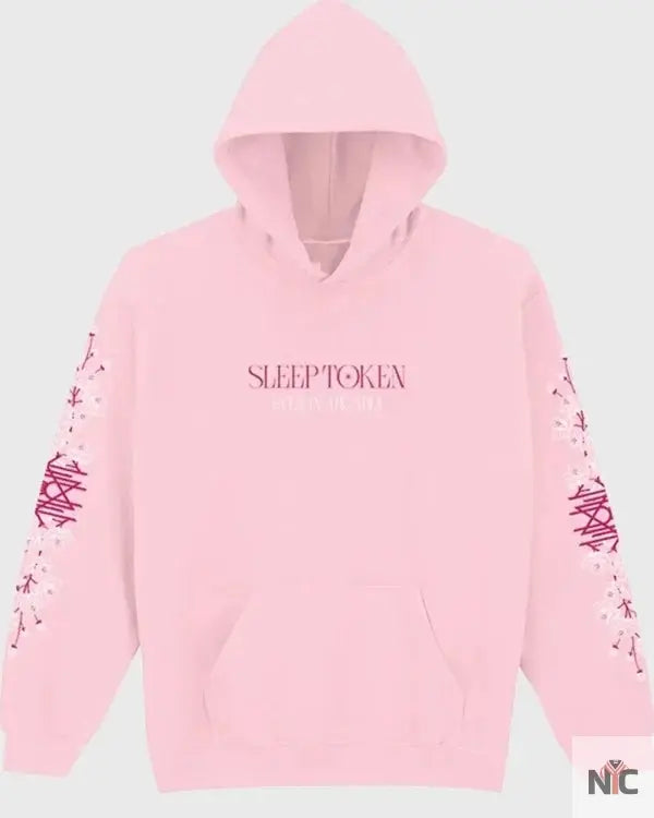 Sleep Token Pink Hoodie NYC Jackets