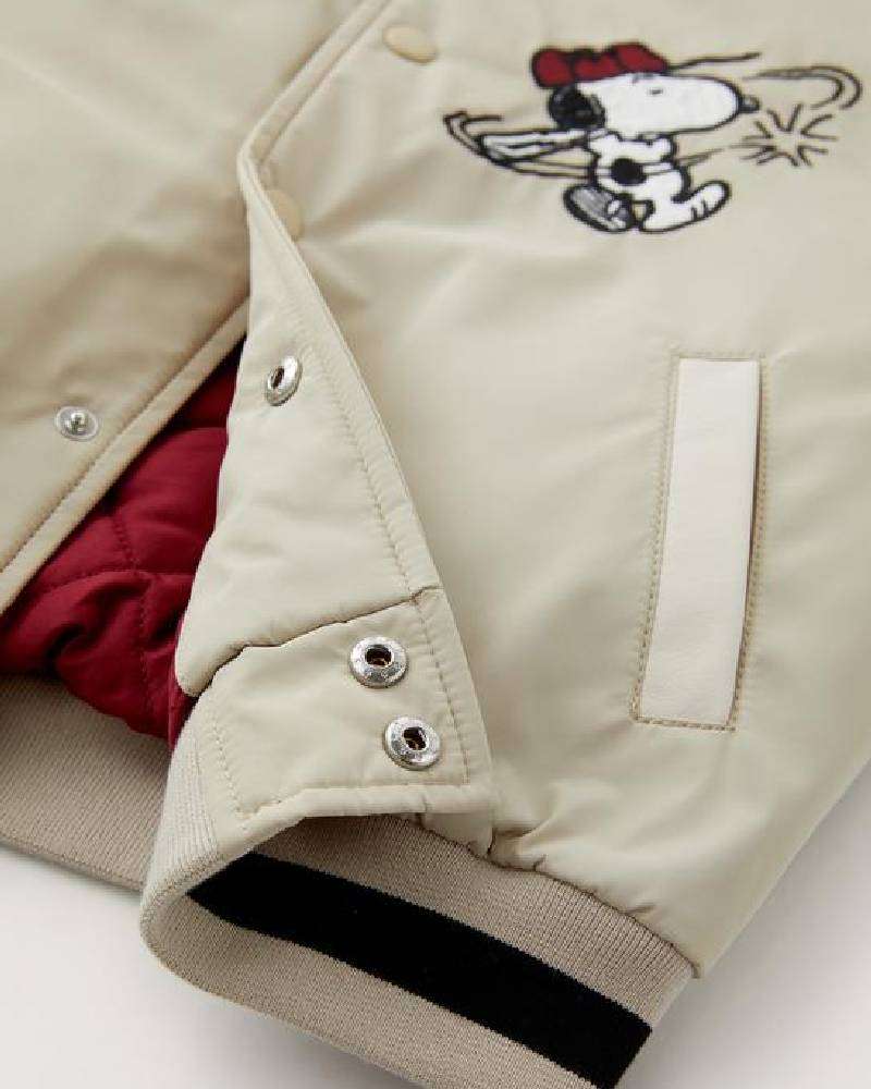 Snoopy Peanuts Bomber Jacket - NYC Jackets