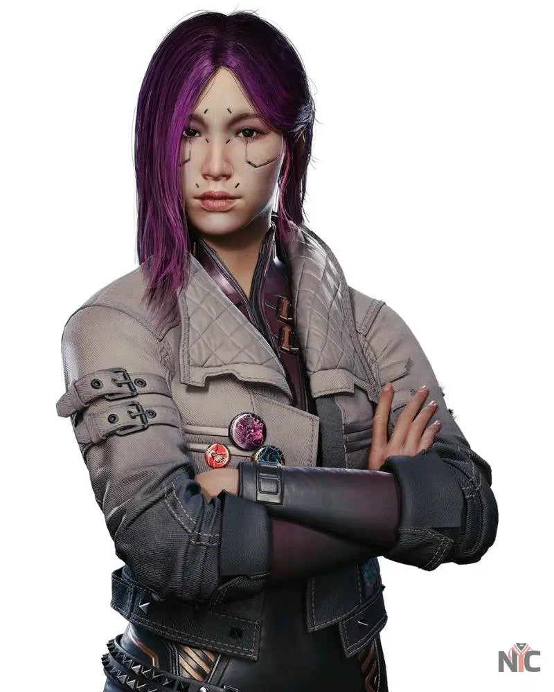 Song So Mi Cyberpunk 2077 Songbird Cosplay Jacket NYC Jackets