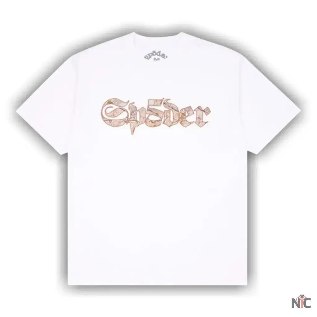 Sp5der Juan V2 White Tee NYC Jackets