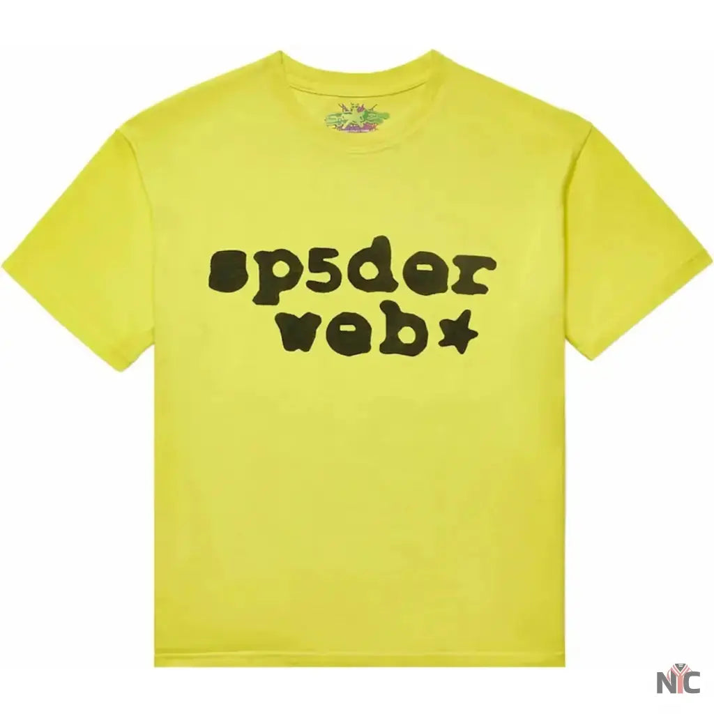 Sp5der Tee Web Yellow NYC Jackets