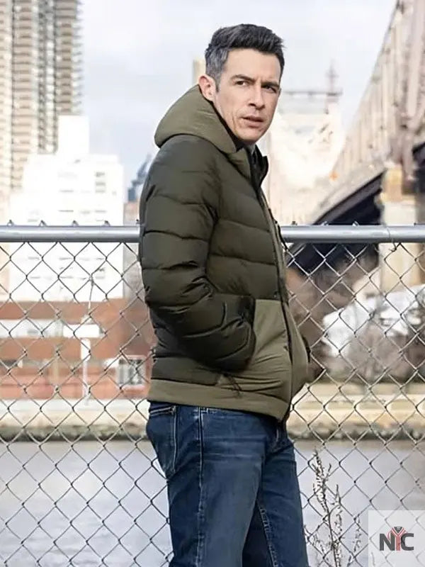 Special Agent Stuart Scola FBI S06 Green Puffer Jacket NYC Jackets