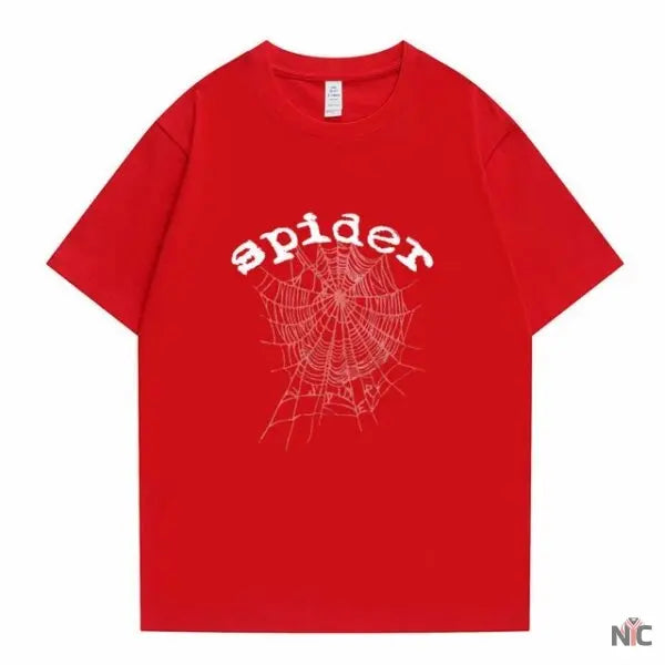 Spider Young Thug King Red T-Shirt NYC Jackets