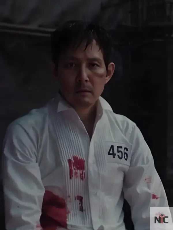 Squid Game S03 Lee Jung-Jae White Shirt NYC Jackets
