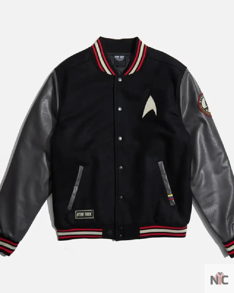 Starfleet Varsity Black Jacket NYC Jackets
