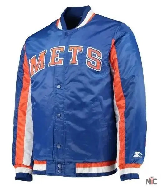 Starter New York Mets Full-snap Varsity Jacket NYC Jackets