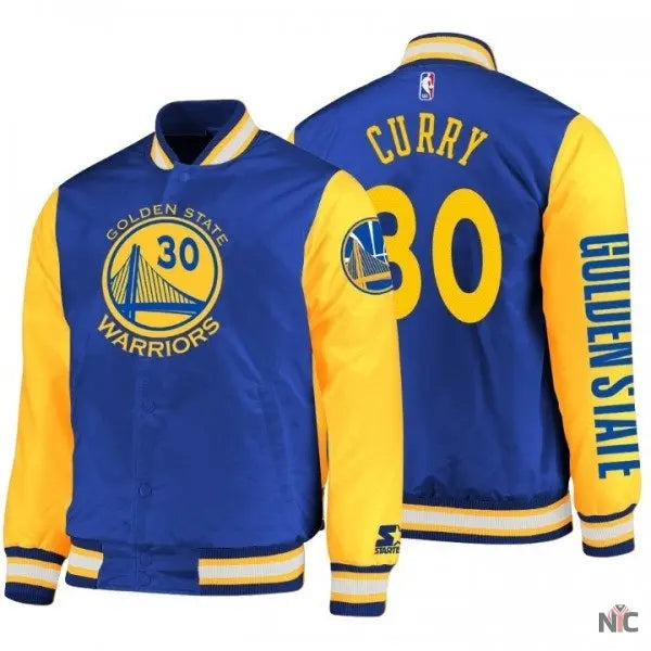 Stephen Curry Golden State Warriors Jacket NYC Jackets