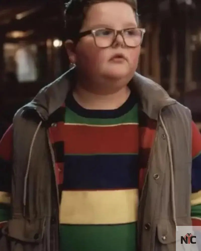 Stranger Things S05 Jake Connelly Grey Vest NYC Jackets