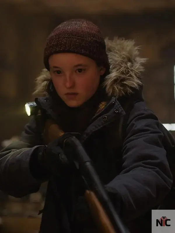 The Last Of Us S02 Ellie Williams Fur Hooded Jacket NYC Jackets