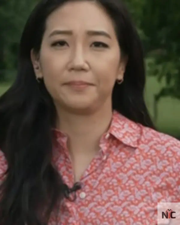 The Today Show 2025 Kathy Park Red Floral Printed Shirt NYC Jackets
