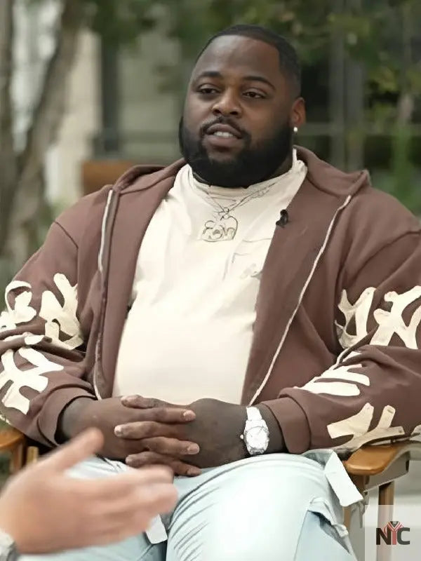 The Today Show 2025 Khalen Saunders Brown Hoodie NYC Jackets