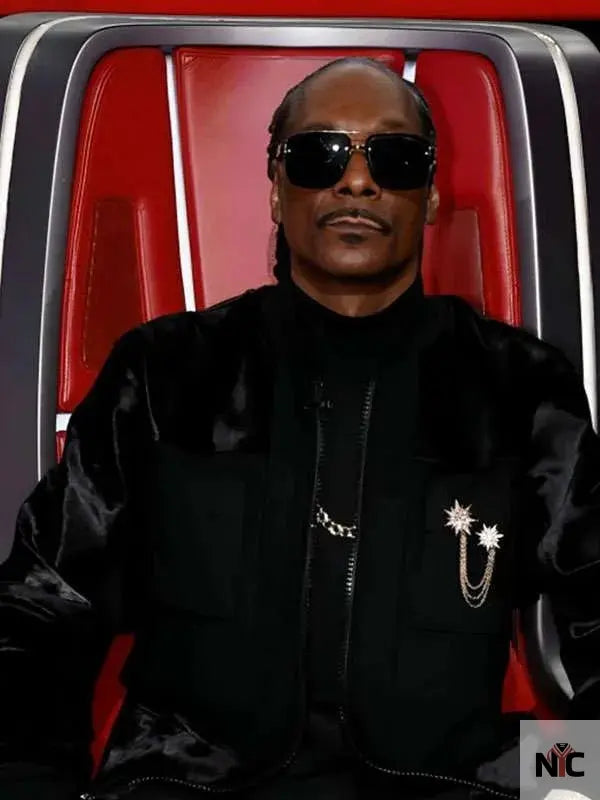 The Voice S26 Snoop Dogg Black Jacket NYC Jackets