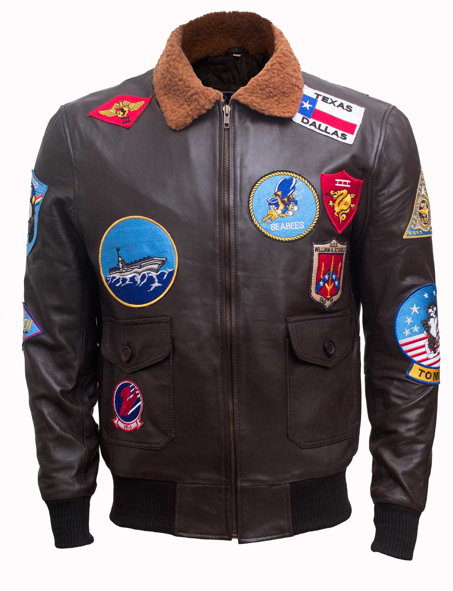 Men’s Top Gun Tom Cruise Leather Jacket