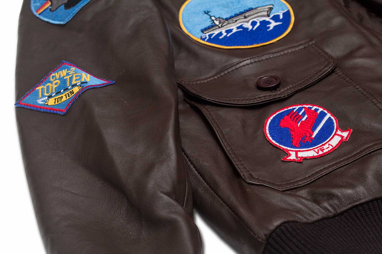 Men’s Top Gun Tom Cruise Leather Jacket