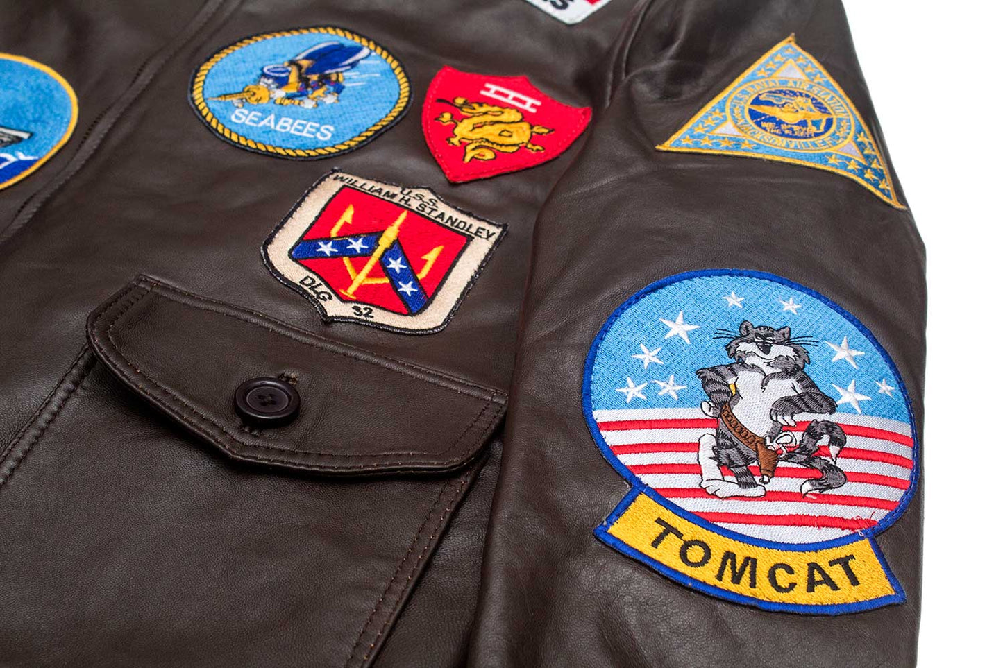 Men’s Top Gun Tom Cruise Leather Jacket