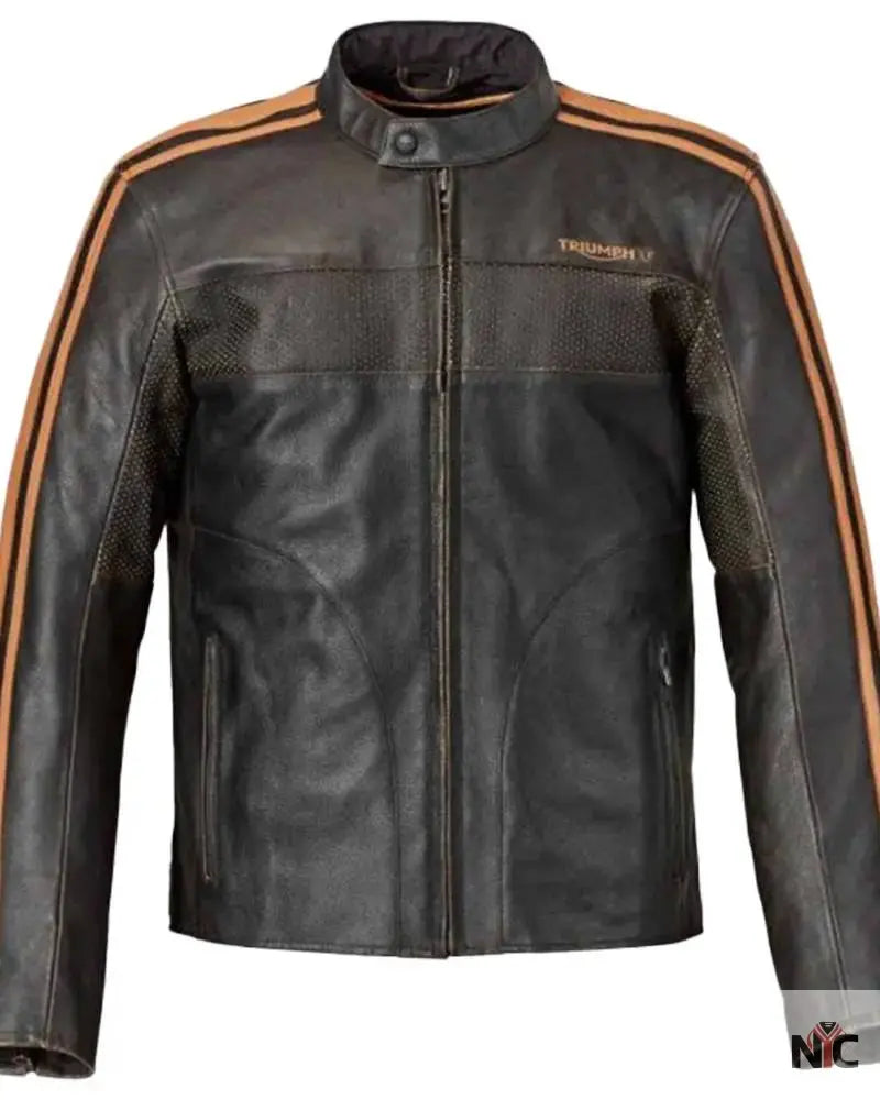 Triumph Restore Retro Black Jacket NYC Jackets