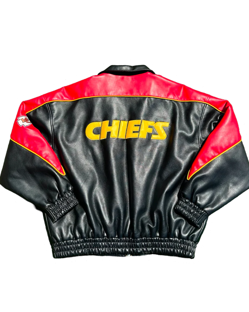 Vintage Kansas City Chiefs Leather Jacket