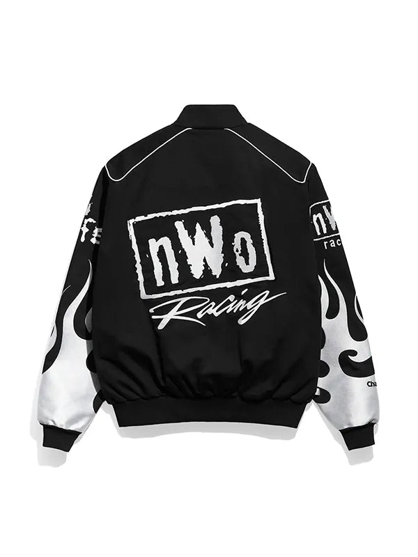 WCW New World Order Black Bomber Jacket