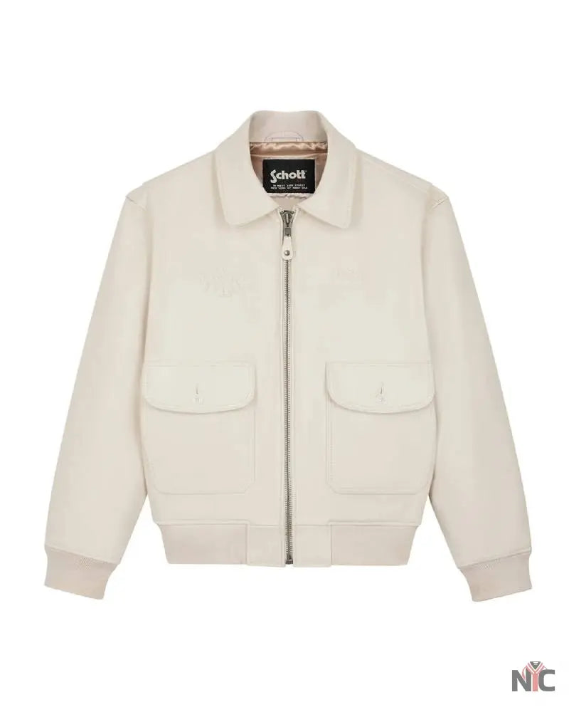 Walk in Paris x Schott NYC Dream Stone Flight Jacket NYC Jackets