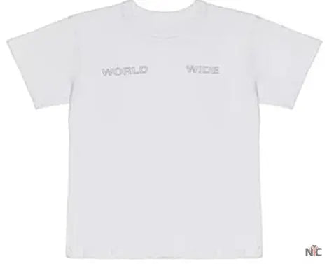 Wide T-shirt White NYC Jackets