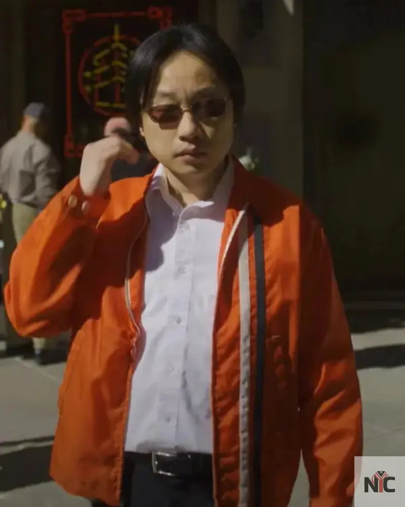 Willis Wu Interior Chinatown Orange Jacket NYC Jackets