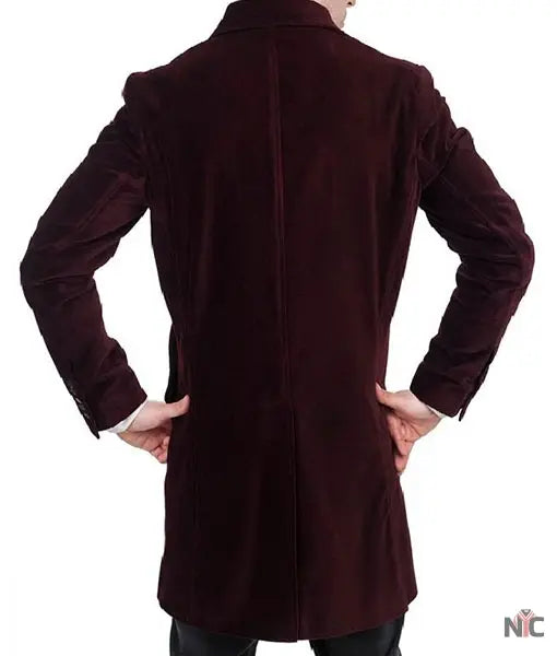 12th Doctor Who Maroon Coat NYC Jackets