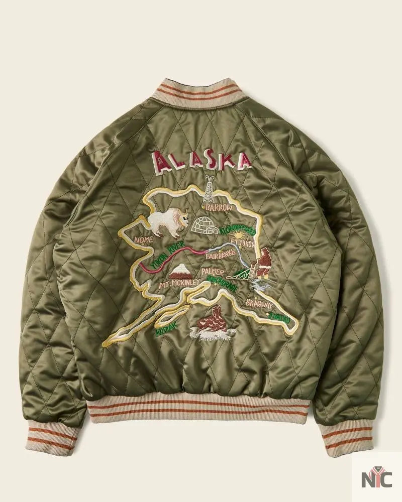 1950s Reversible Souvenir Jacket – Alaska NYC Jackets