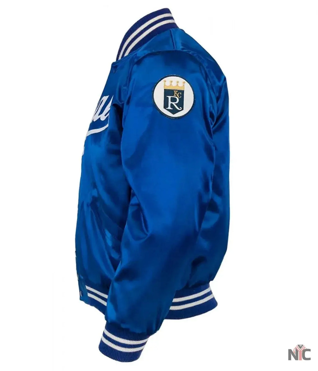 1969 Kansas City Royals Bomber Satin Jacket NYC Jackets