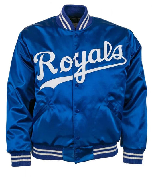 1969 Kansas City Royals Bomber Satin Jacket