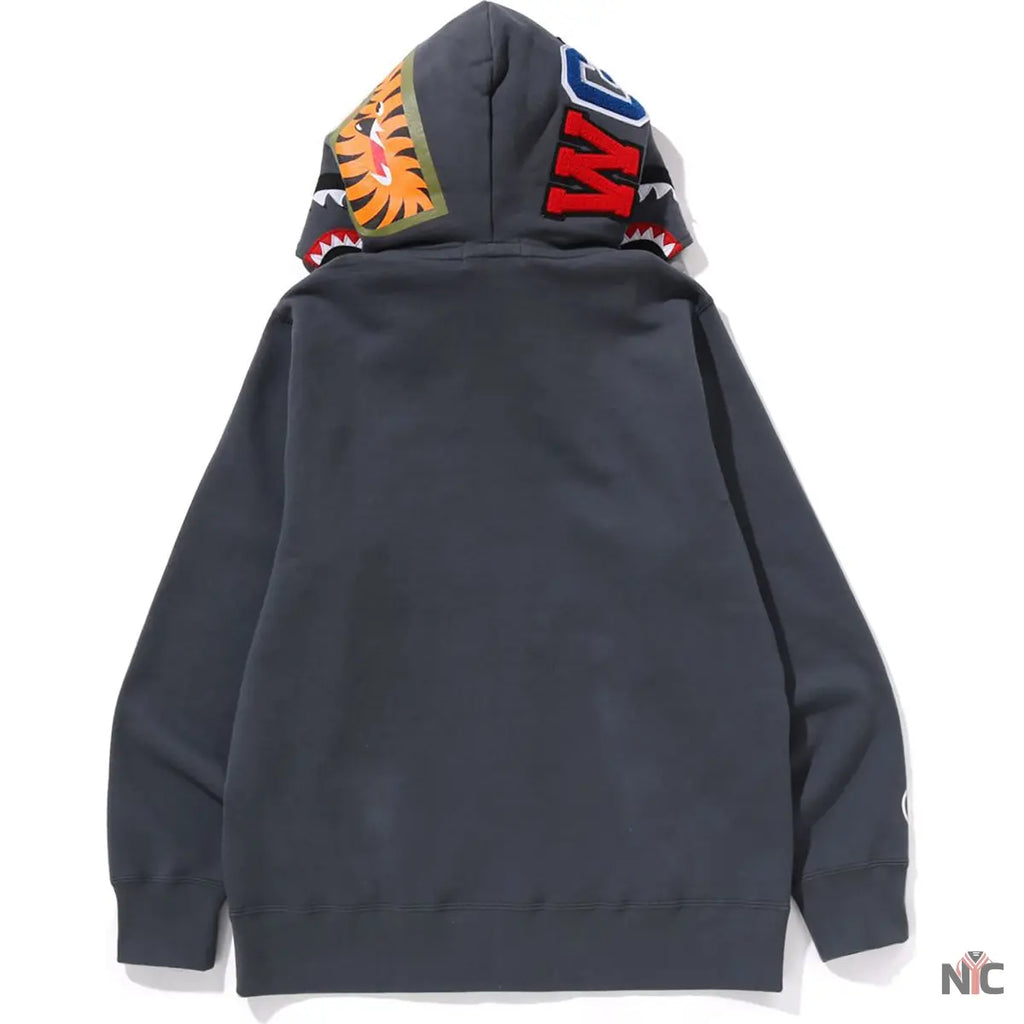1st Camo Shark Full Zip Double Hoodie Mens NYC Jackets