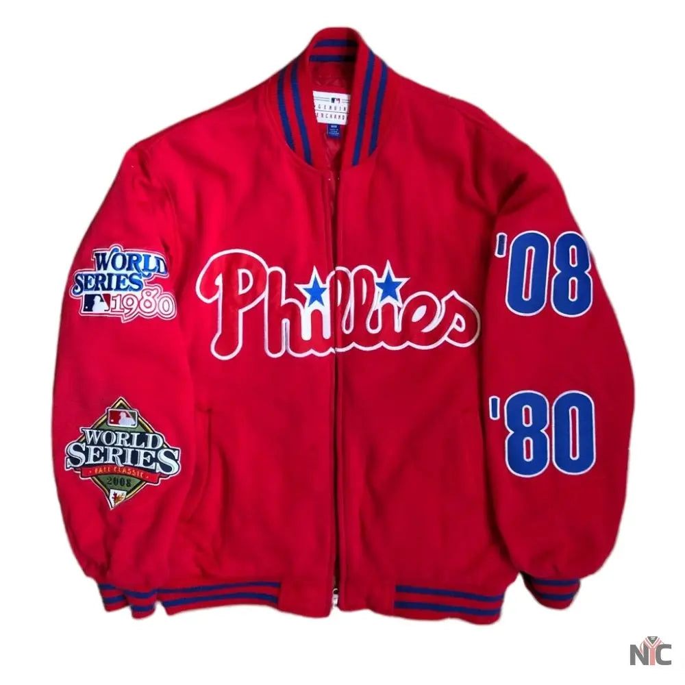 2008 Philadelphia Phillies World Series Champions Jacket NYC Jackets