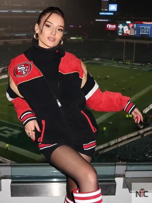 49ers Kristin Juszczyk Jacket NYC Jackets