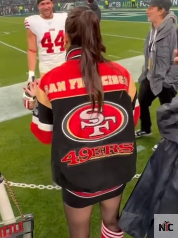 49ers Kristin Juszczyk Jacket NYC Jackets