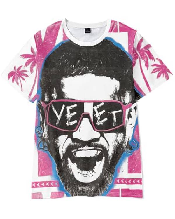 Jey Uso Yeet Pink Shades T- Shirt NYC Jackets