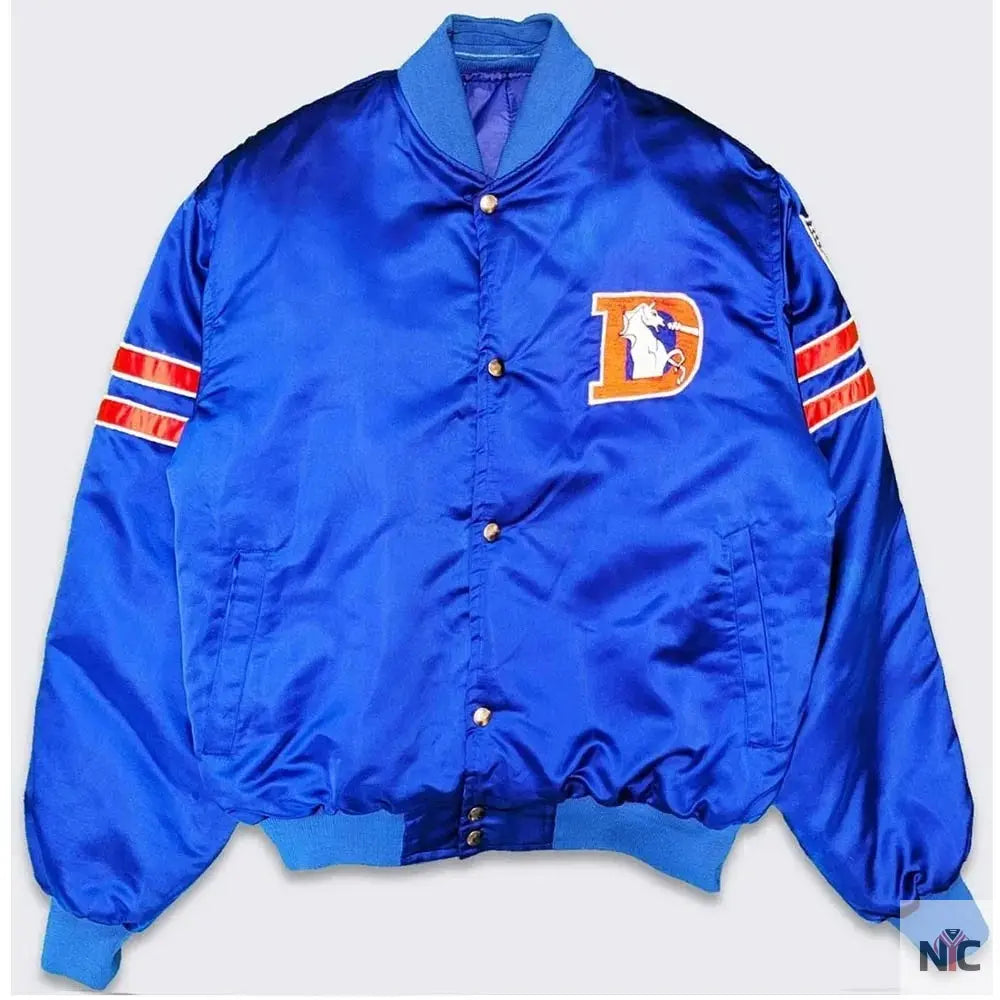 80’s Denver Broncos Royal Jacket NYC Jackets