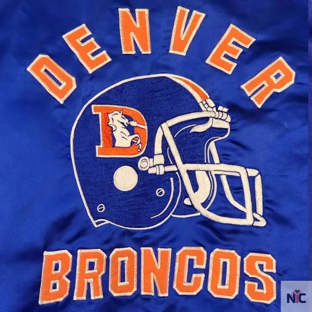 80’s Denver Broncos Royal Jacket NYC Jackets