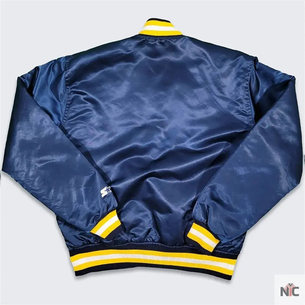 80’s Indiana Pacers Navy Bomber Jacket NYC Jackets