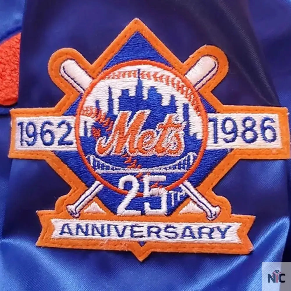 80’s NY Mets 25th Anniversary Royal Jacket NYC Jackets