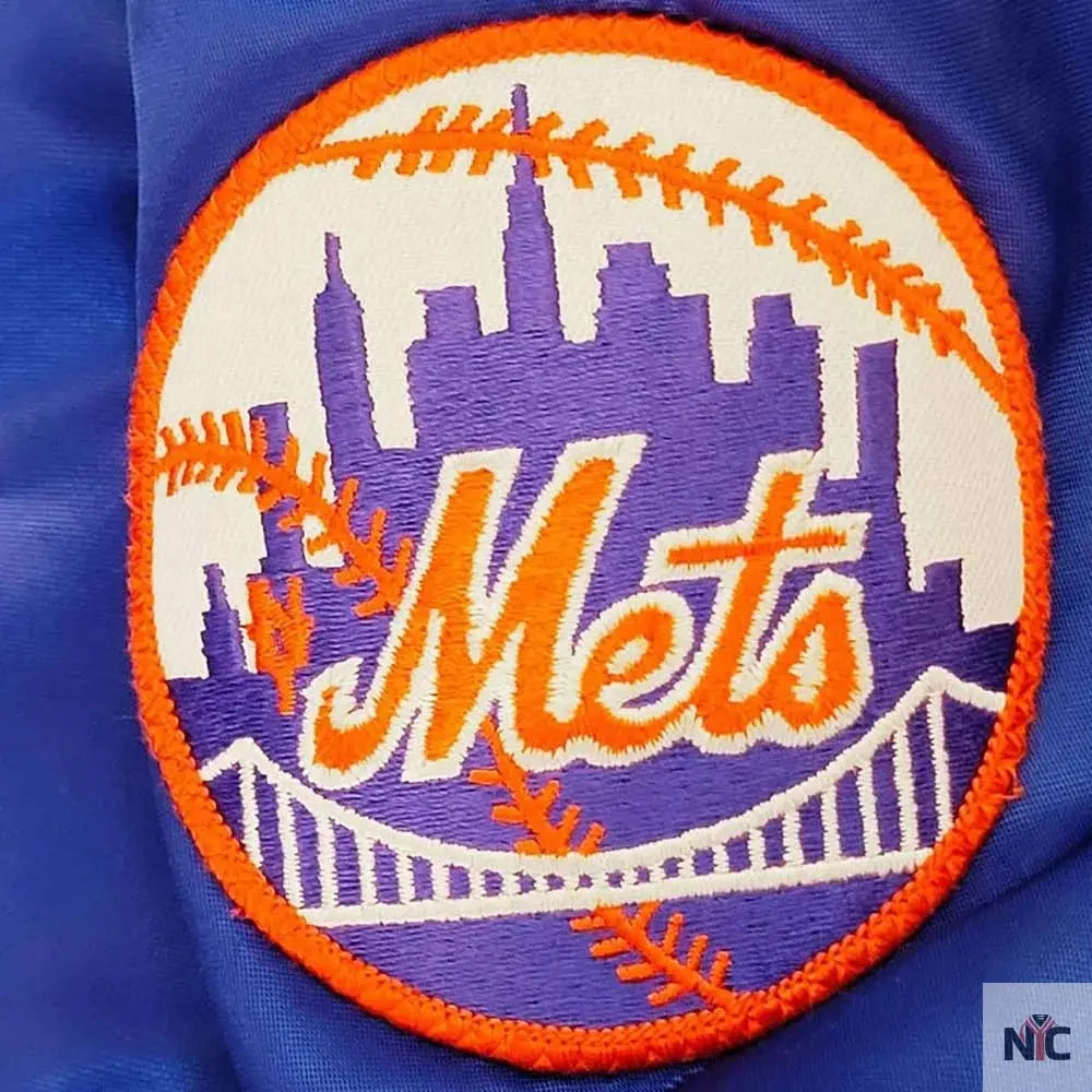 80’s New York Mets Blue Bomber Jacket NYC Jackets