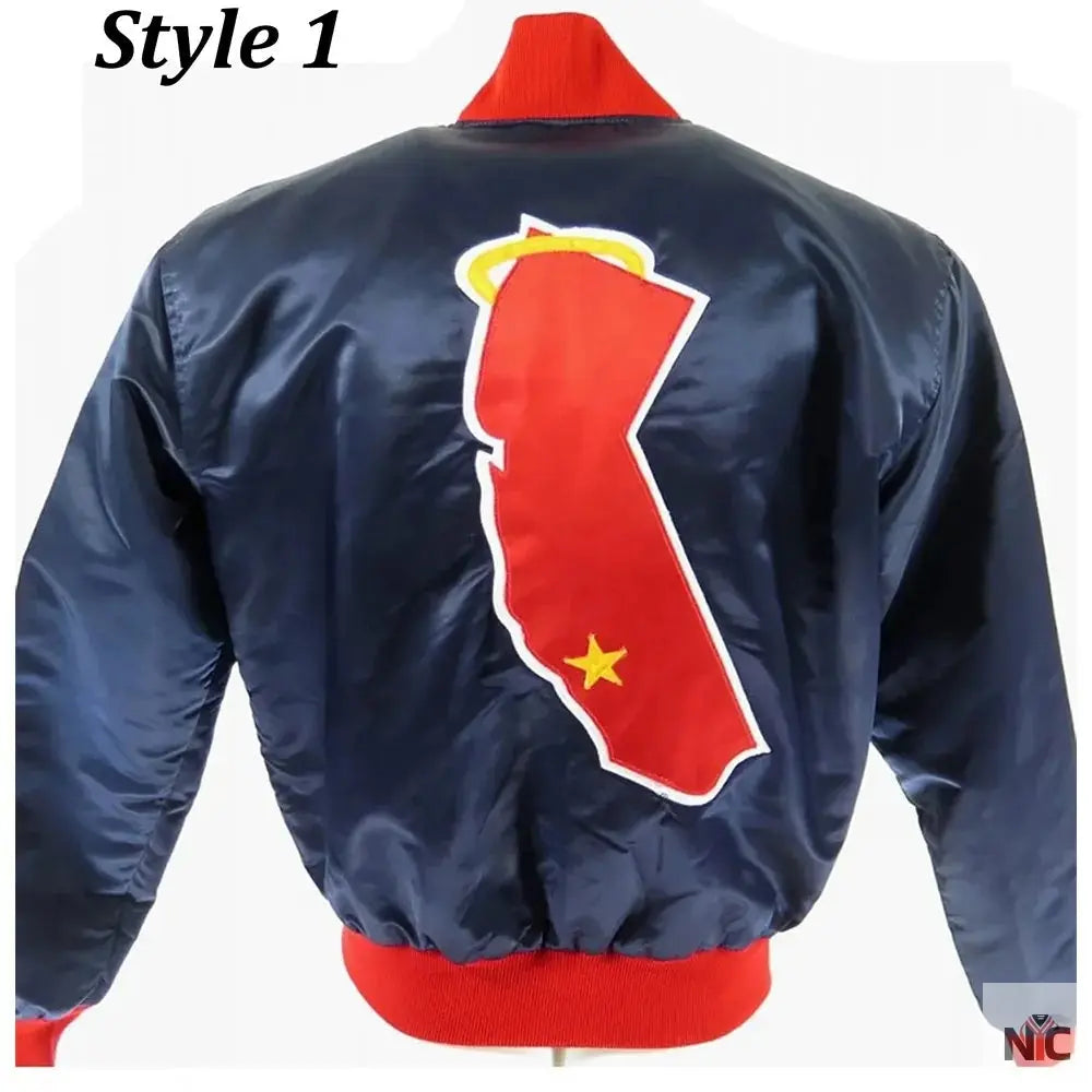 80s California Anaheim Angels Bomber Jacket NYC Jackets