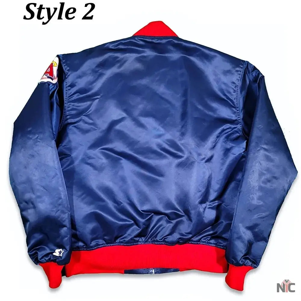 80s California Anaheim Angels Bomber Jacket NYC Jackets